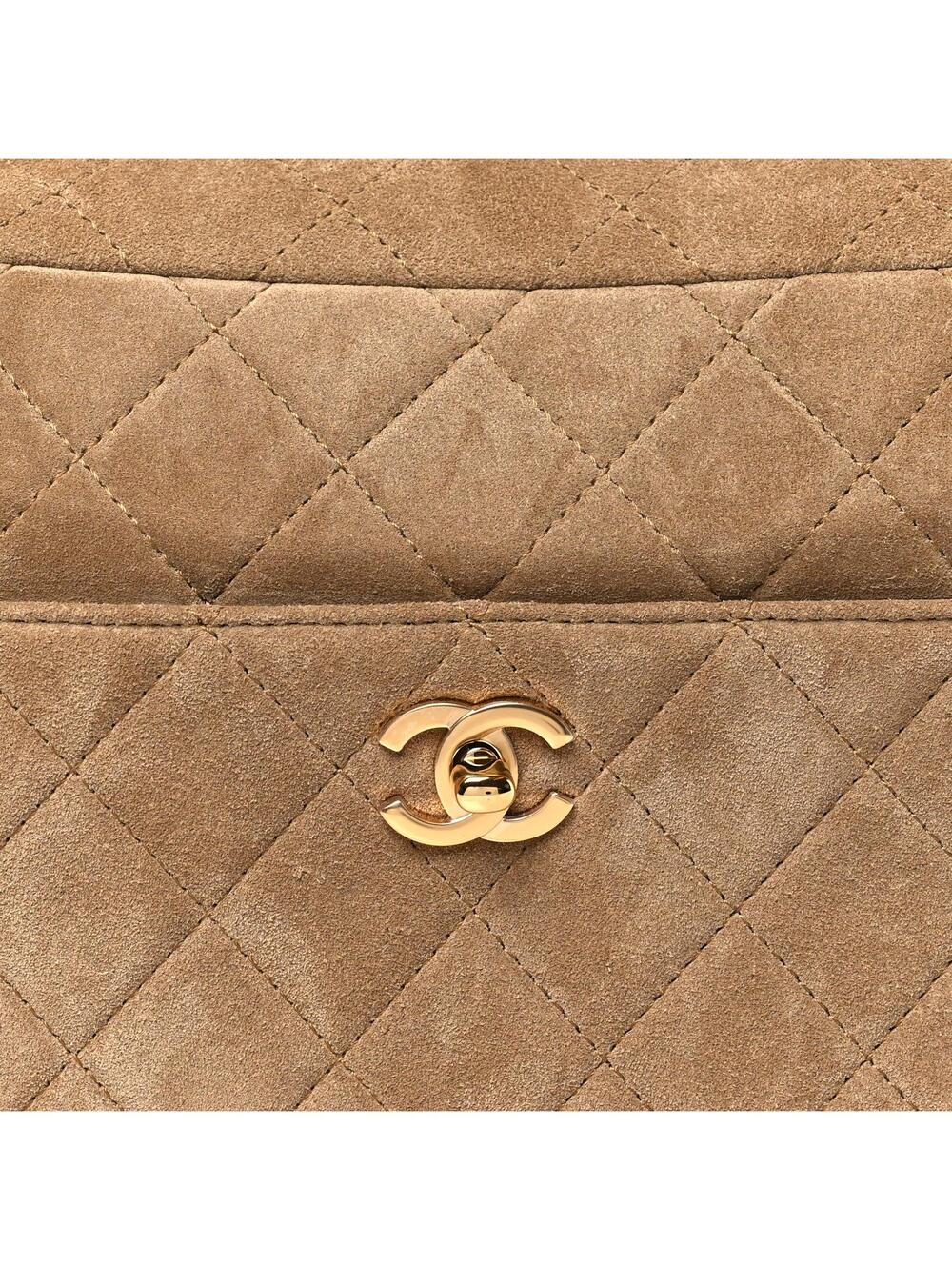 Chanel Suede Calfskin Quilted #295108C85B - Picture 8 of 11